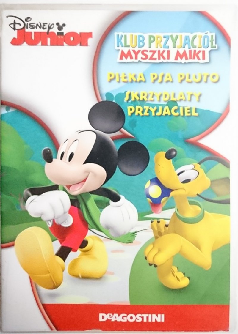 DISNEY JUNIOR. KLUB PRZYJACIÓŁ MYSZKI MIKI. PIŁKA PSA PLUTO SKRZYDLATY PRZYJACIEL. DVD