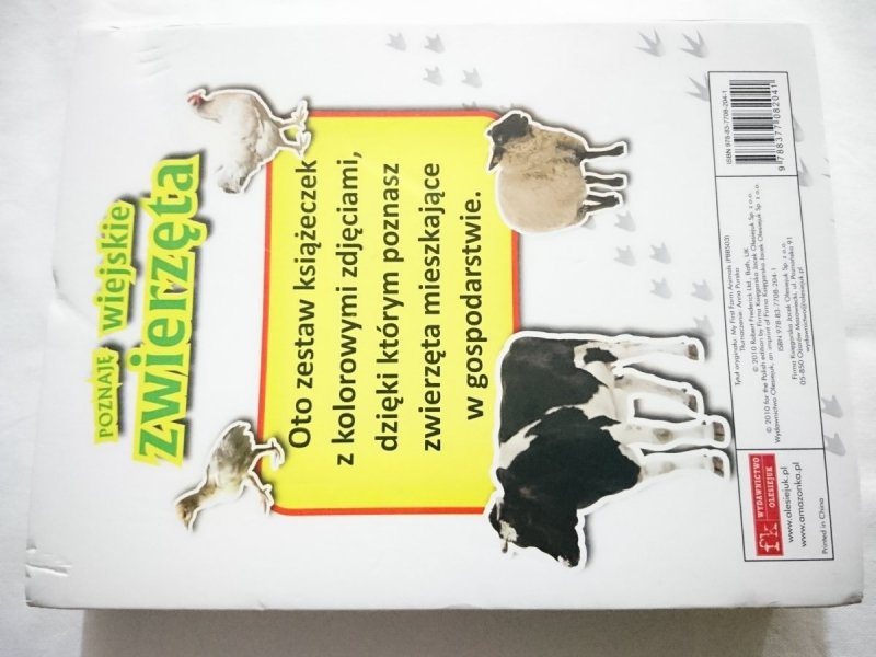 POZNAJĘ WIEJSKIE ZWIERZĘTA. SZEŚĆ MINI KSIĄŻECZEK