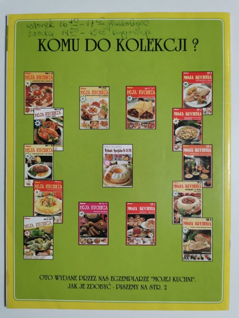 IDEALNA DIETA WYDANIE EXTRA MOJEJ KUCHNI CZĘŚĆ I NR 31 