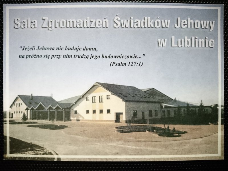 SALA ZGROMADZEŃ ŚWIADKÓW JEHOWY W LUBLINIE