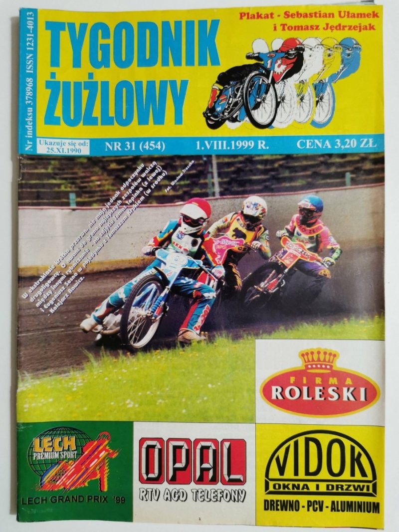 TYGODNIK ŻUŻLOWY NR 31 1999