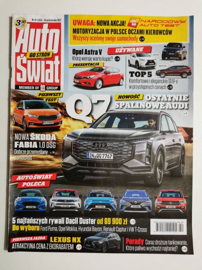 AUTO ŚWIAT NR 42 (1314) 18 PAŹDZIERNIKA 2021 