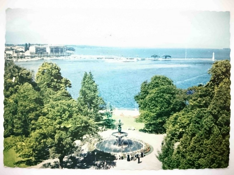 GENEVE. LE JARDIN ANGLAIS