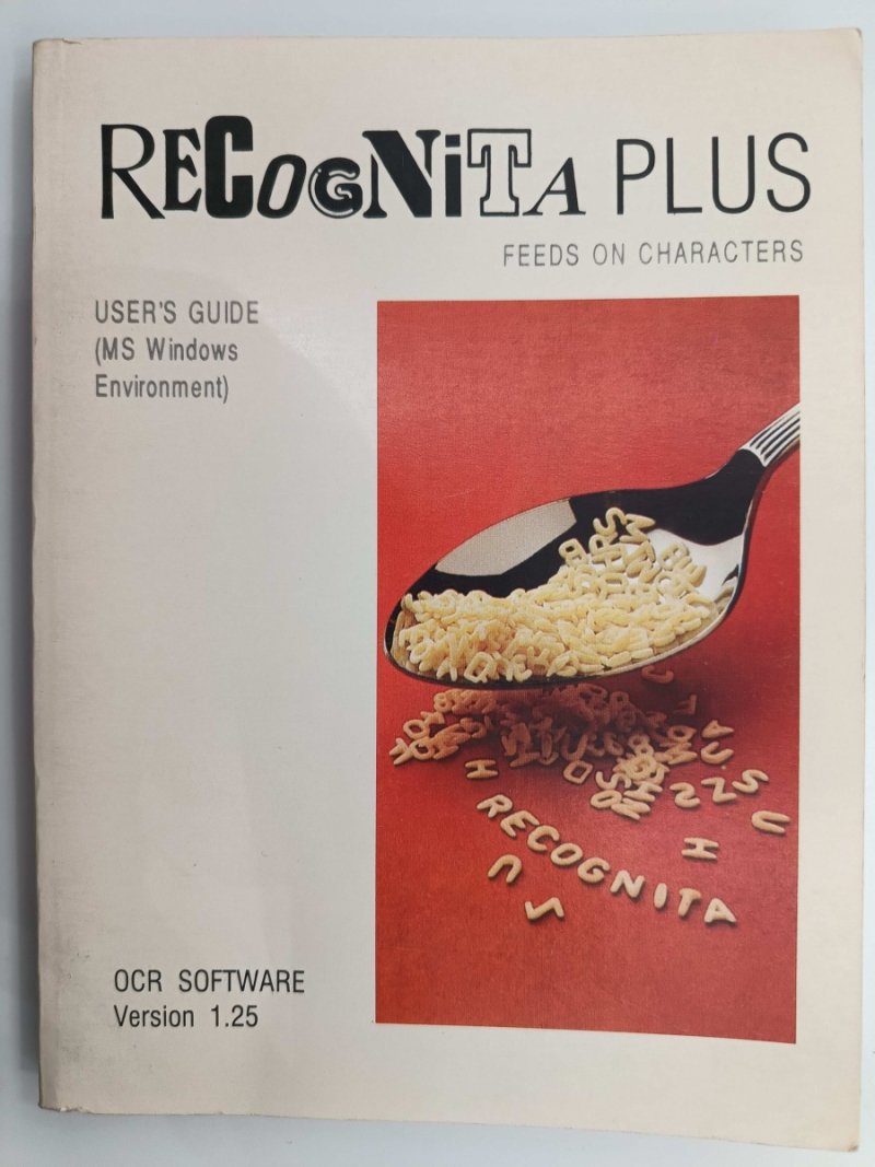 RECOGNITA PLUS. USER’S GUIDE