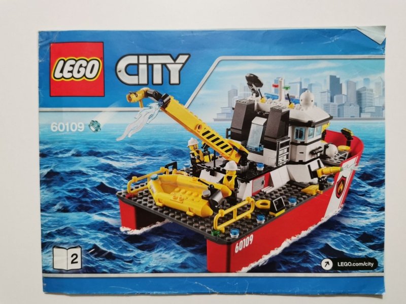LEGO CITY INSTRUKCJA DO ZESTAWU NR 60109 2016