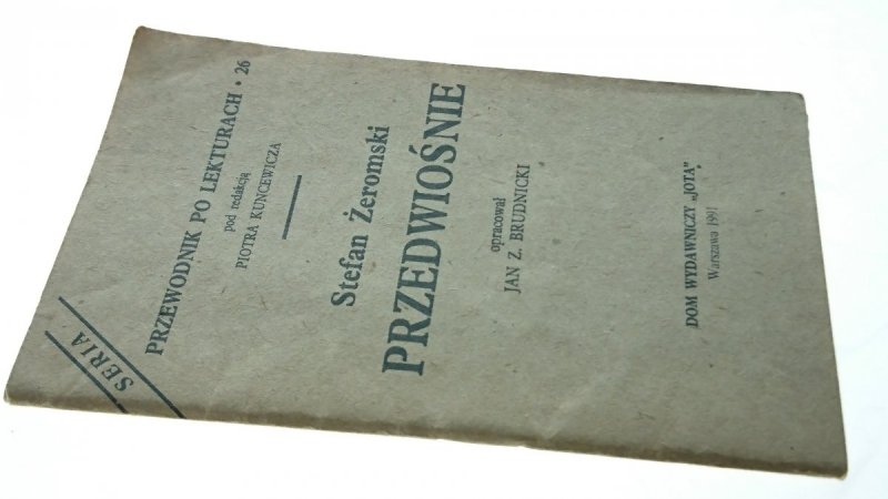 PRZEWODNIK PO LEKTURACH 26 PRZEDWIOŚNIE Brudnicki