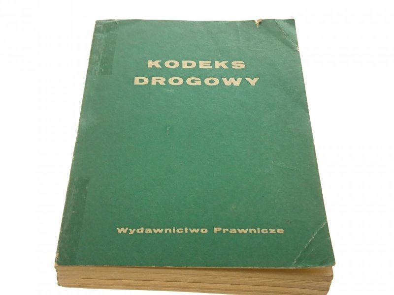 KODEKS DROGOWY 1970