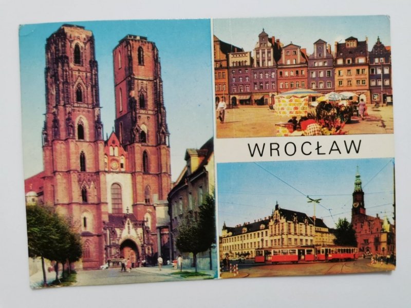 WROCŁAW. KATEDRA Z XIII-XVIII WIEKU I INNE FOT. KRASSOWSKI