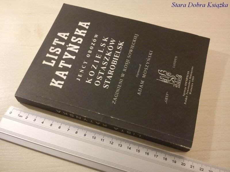 LISTA KATYŃSKA - Adam Moszyński