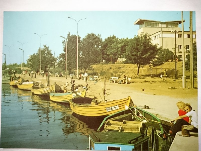 MRZEŻYNO. PORT RYBACKI FOT. J. SIUDECKI