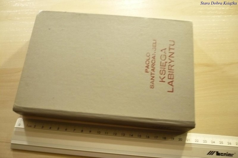 KSIĘGA LABIRYNTU - Paolo Santarcangeli (1982)