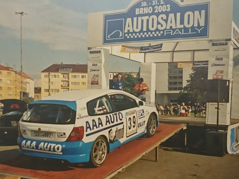 RAJD WRC 2005 ZDJĘCIE NUMER #204 HONDA CIVIC