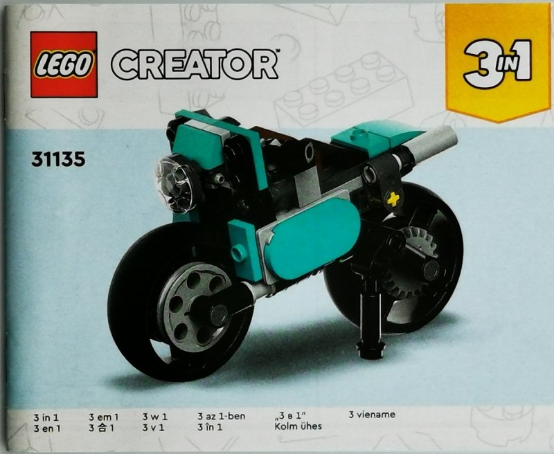 INSTRUKCJA.  LEGO CREATOR 31135  