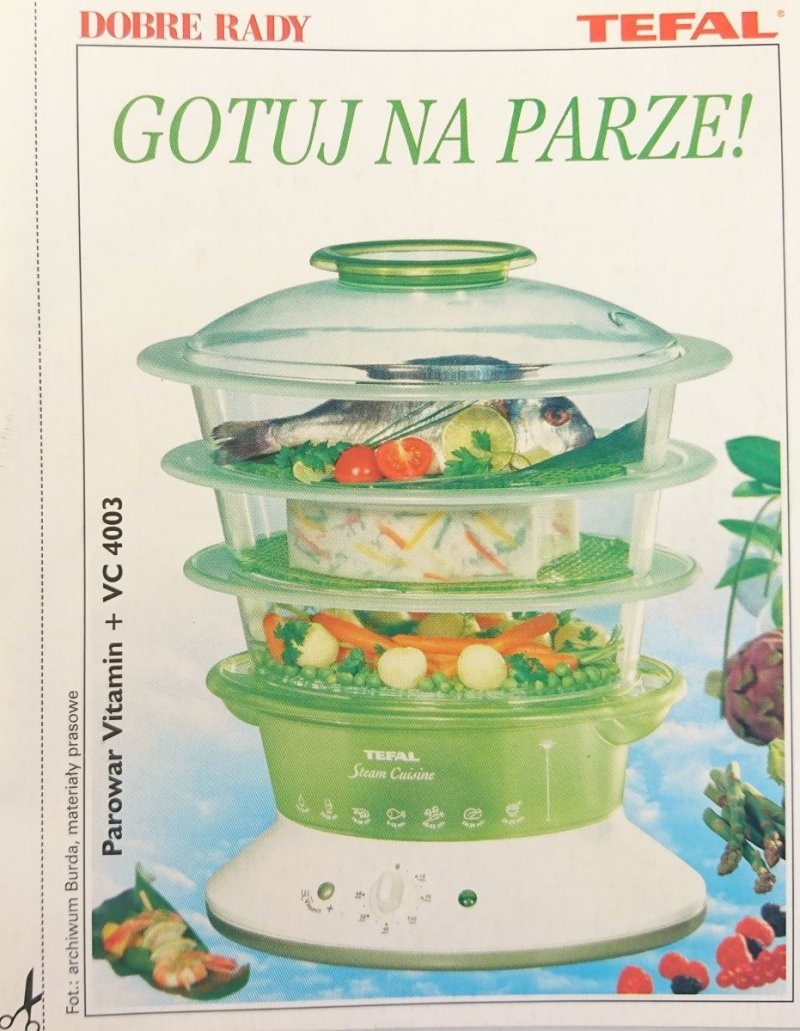 DOBRE RADY. GOTUJ NA PARZE!