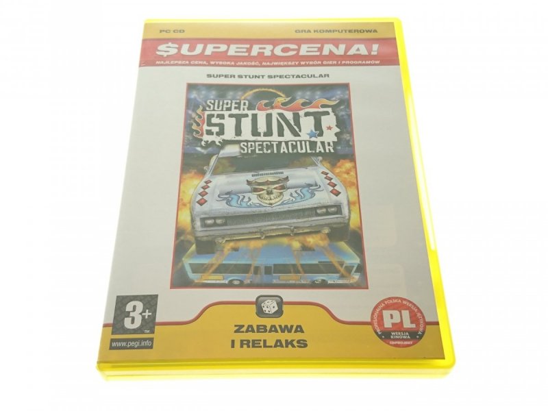 SUPER STUNT SPECTACULAR. PC CD