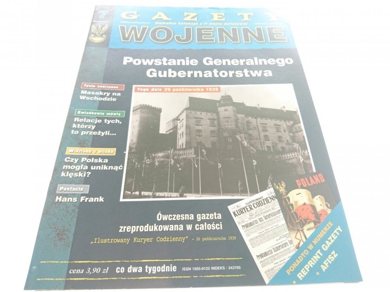 GAZETY WOJENNE NUMER 7 1998