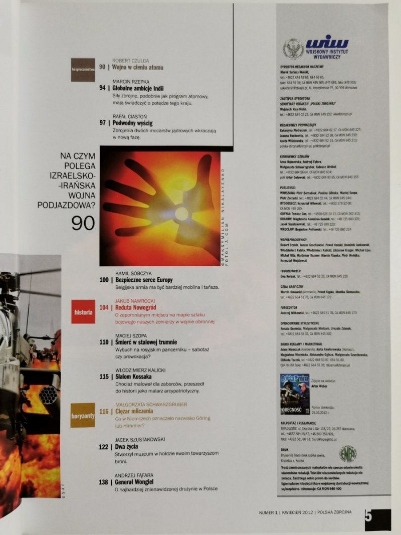 POLSKA ZBROJNA NR 1 (792) KWIECIEŃ 2012