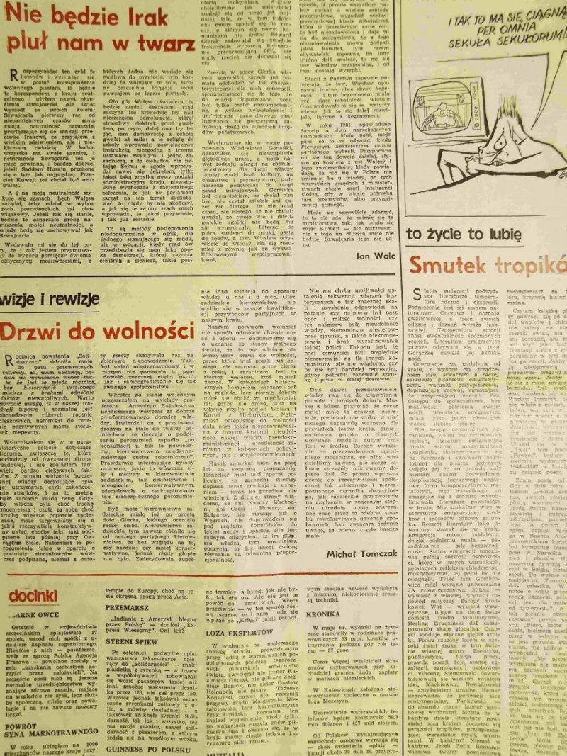WOKANDA NR 26 ROK I 16 WRZEŚNIA 1990