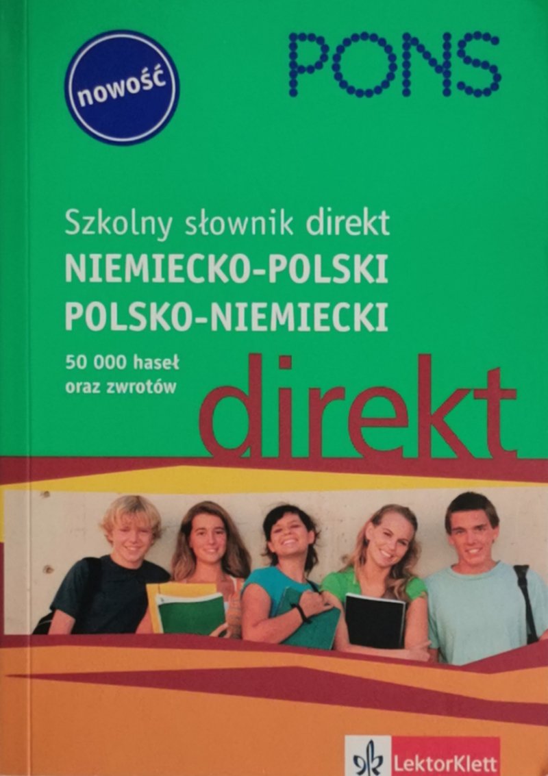 PONS SZKOLNY SŁOWNIK NIEMIECKO-POLSKI POLSKO-NIEMIECKI