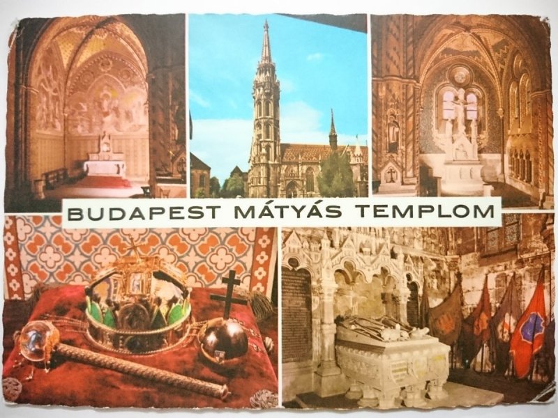 BUDAPEST. MATYAS-TEMPLOM. MATTHIASKIRCHE 