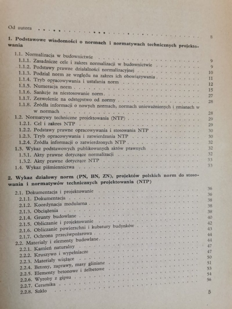 NORMY I NORMATYWY TECHNICZNE PROJEKTOWANIA (1972)