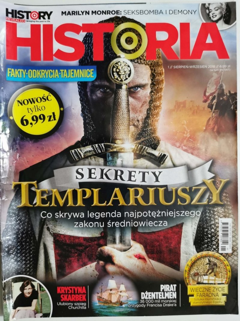 HISTORIA Fakty-Odkrycia-Tajemnice 1//8/9 2018