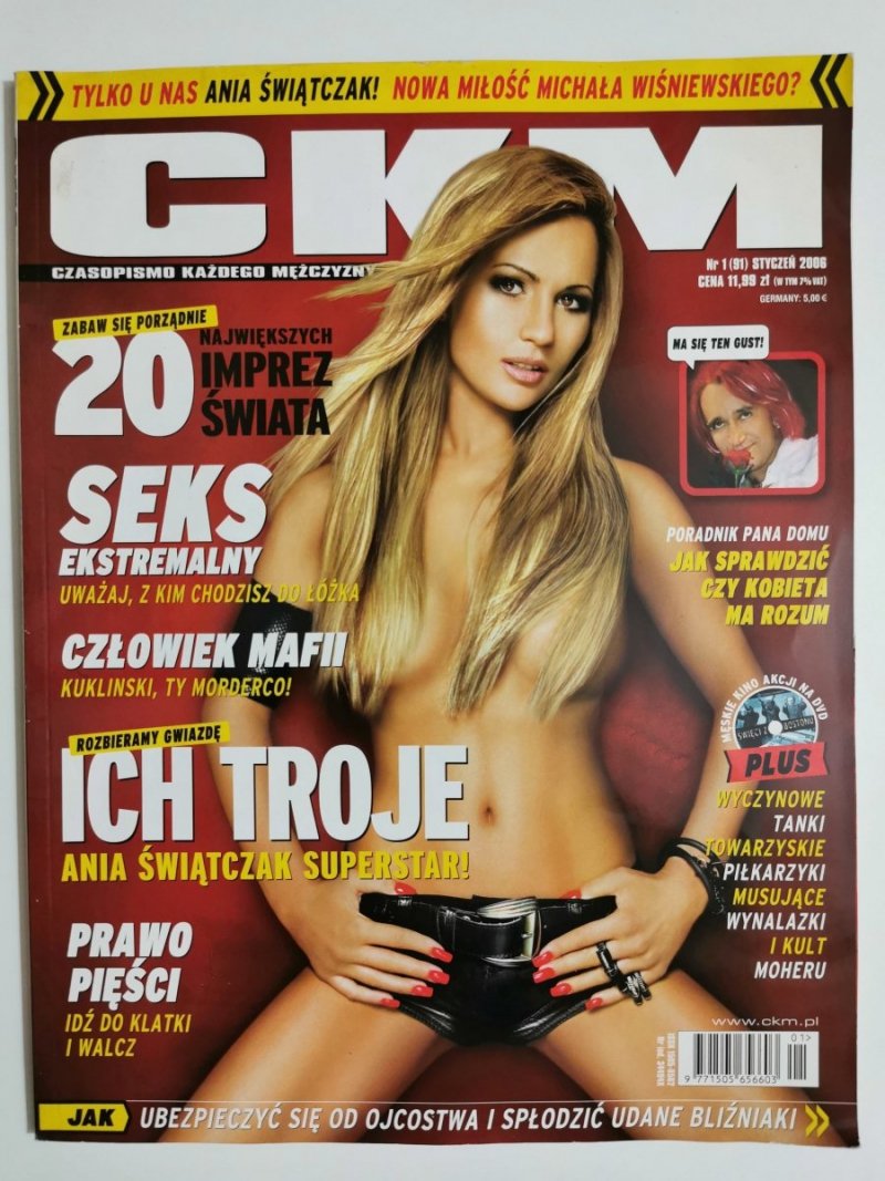 CKM NR 1 (91) STYCZEŃ 2006 ANIA ŚWIĄTCZAK SUPERSTAR!