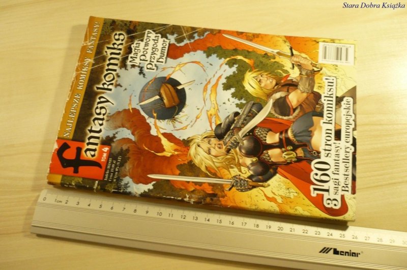 FANTASY KOMIKS TOM 4 MAGIA POTWORY PRZYGODA (2010)