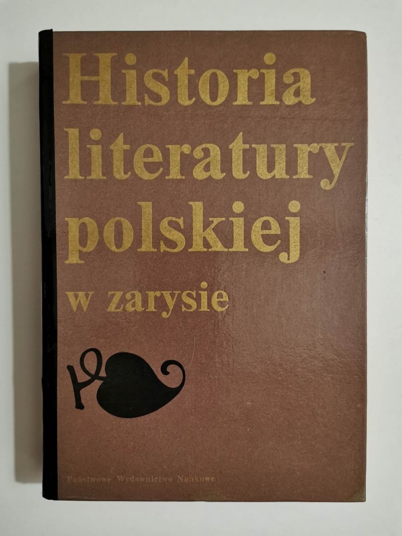 HISTORIA LITERATURY POLSKIEJ W ZARYSIE 1980