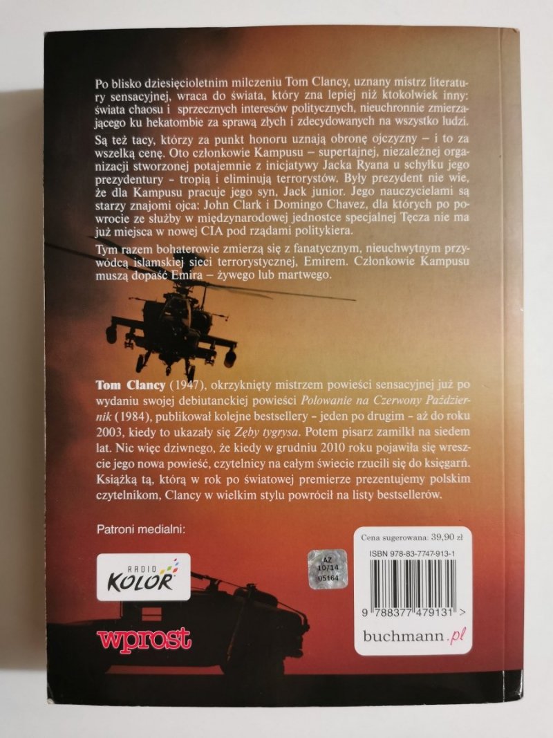 POSZUKIWANY ŻYWY LUB MARTWY - Tom Clancy 