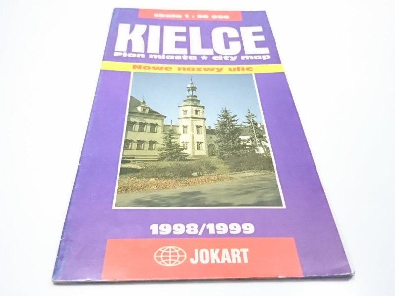 KIELCE. PLAN MIASTA 1998