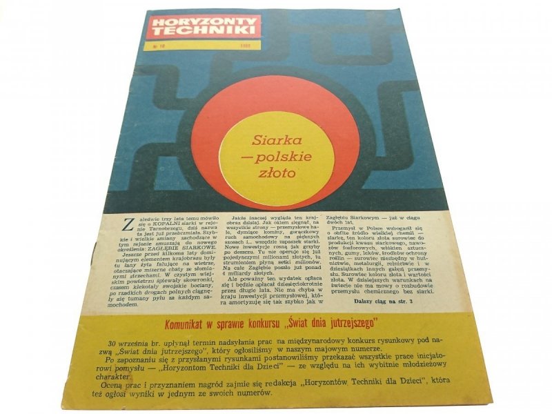 HORYZONTY TECHNIKI 10 1969