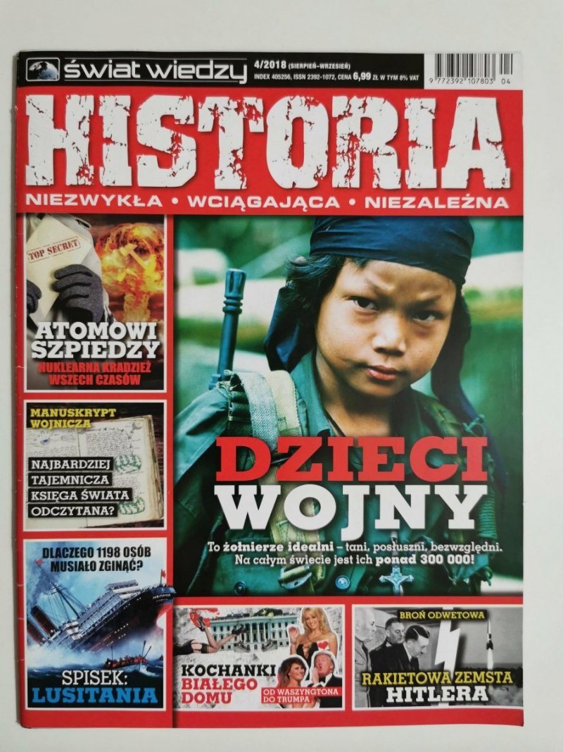 ŚWIAT WIEDZY HISTORIA NR 4/2018 SIERPIEŃ-WRZESIEŃ