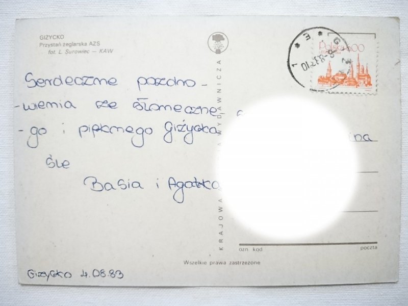 GIŻYCKO. PRZYSTAŃ ŻEGLARSKA AZS FOT. SUROWIEC