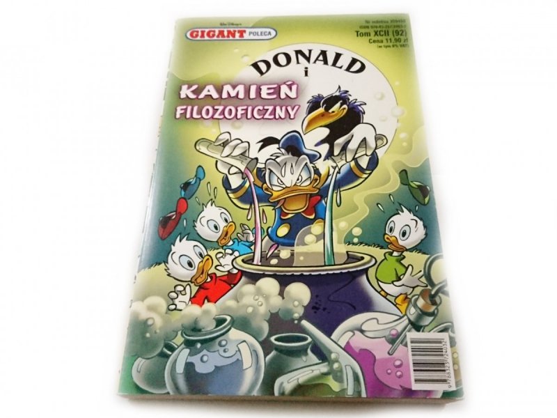 GIGANT POLECA TOM XCII (92) DONALD I KAMIEŃ FILOZOFICZNY