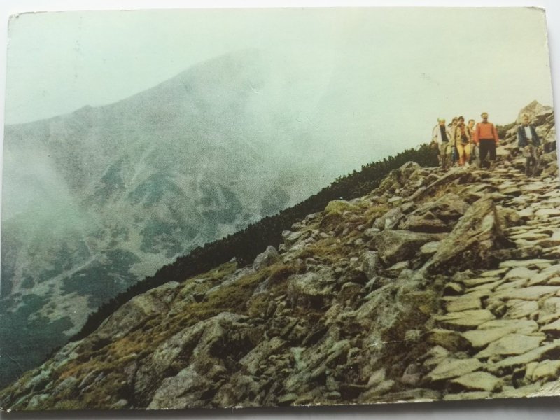 TATRY WYSOKIE. DROGA Z HALI... FOT. KACZYŃSKI