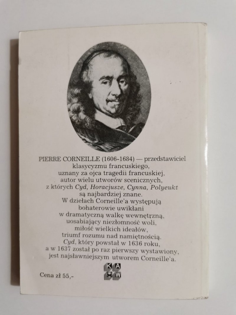 CYD - Pierre Corneille 1985