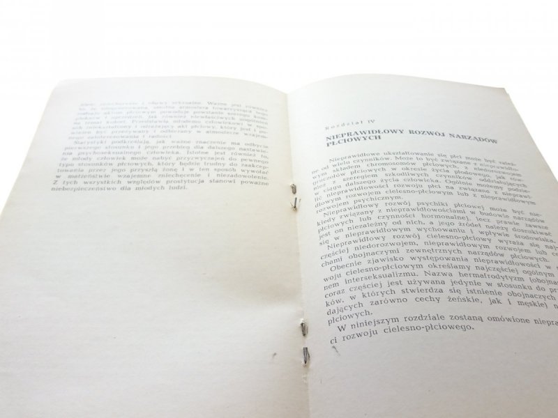 PRAWIDŁOWY I NIEPRAWIDŁOWY ROZWÓJ PŁCIOWY 1969