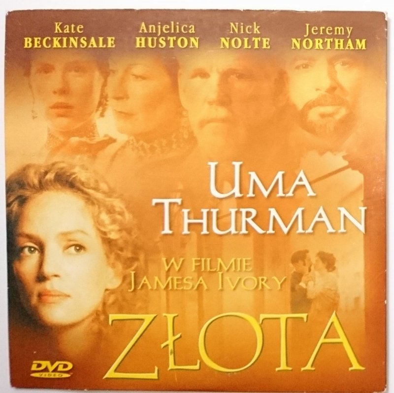 UMA THURMAN W FILMIE JAMESA IVORY – ZŁOTA – DVD