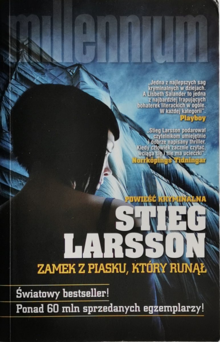 ZAMEK Z PIASKU, KTÓRY RUNĄŁ - Stieg Larsson