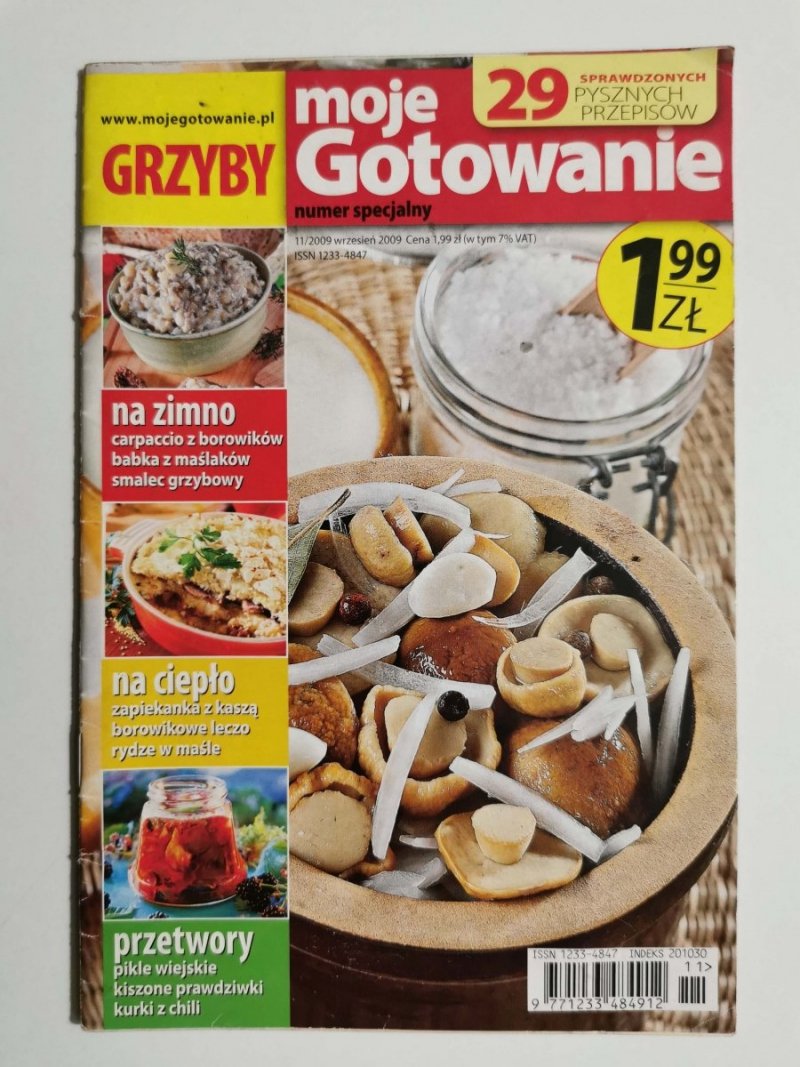 MOJE GOTOWANIE NUMER SPECJALNY 11/2009 WRZESIEŃ 
