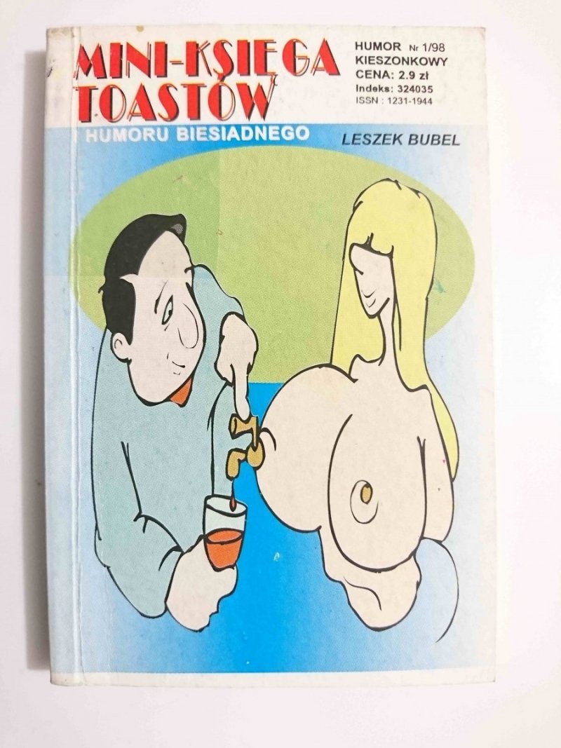 MINI KSIĘGA TOASTÓW HUMORU BIESIADNEGO 1998