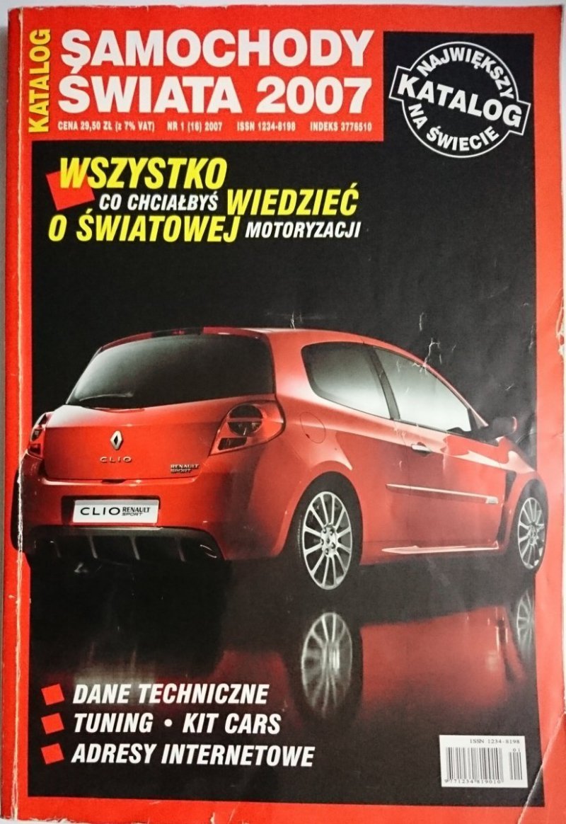 KATALOG SAMOCHODY ŚWIATA NR 1-2007