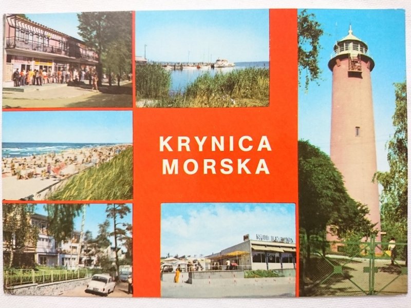 KRYNICA MORSKA. PAWILON HANDLOWY FOT. W. NIEŻYWIŃSKI, A. RUCKGABER