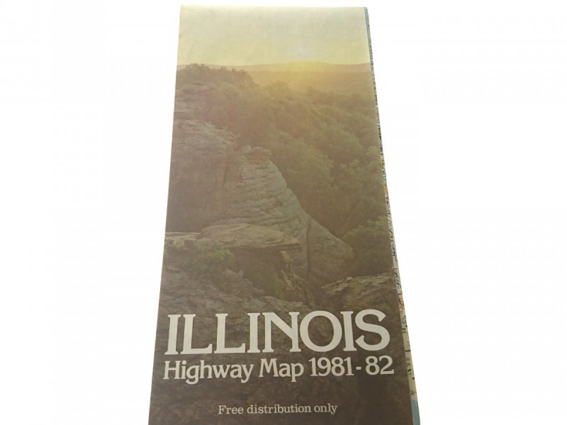 ILLINOIS. HIGHWAY MAP 1981-82