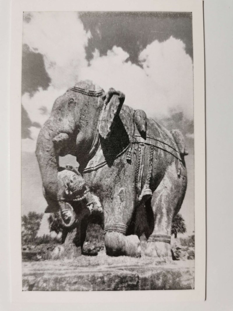 KONARAK ELEPHANT IN TEMPLE COMPOUND