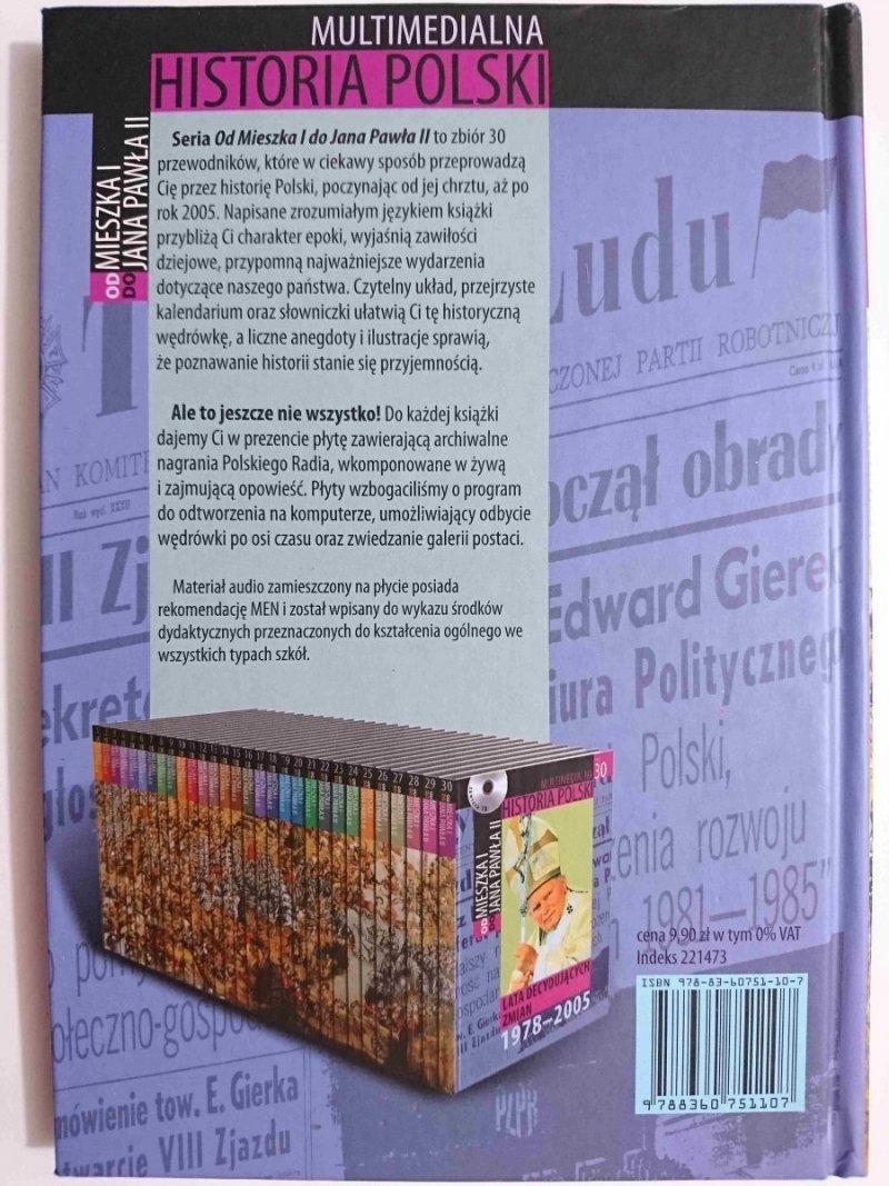 MULTIMEDIALNA HISTORIA POLSKI tom 30 - 2007