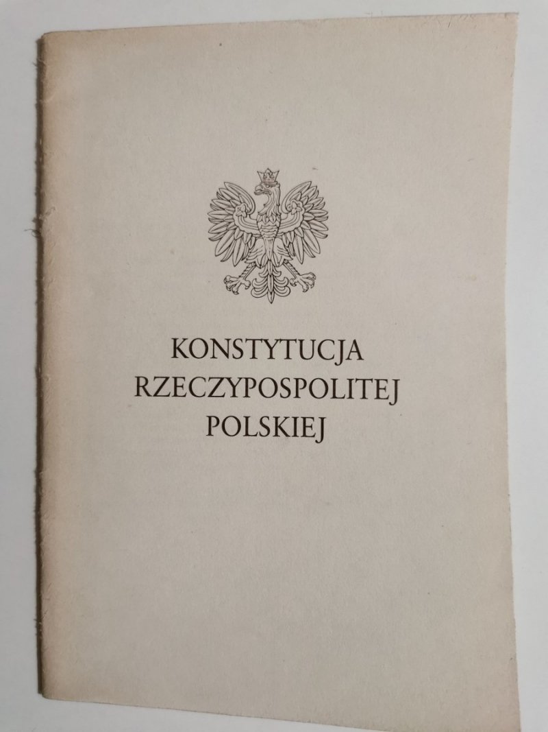KONSTYTUCJA RZECZYPOSPOLITEJ POLSKIEJ 1997