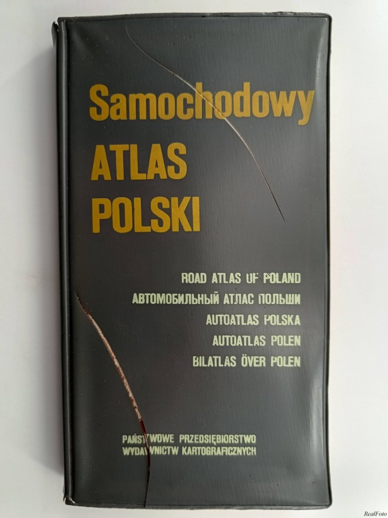 SAMOCHODOWY ATLAS POLSKI 1:500000