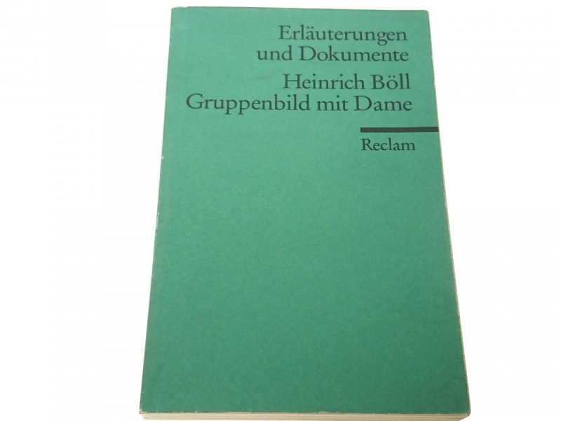 GRUPPENBILD MIT DAME - Heinrich Boll 2002